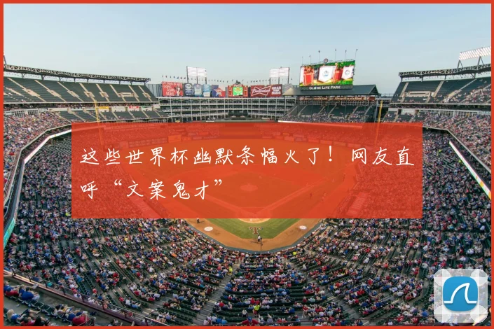 这些世界杯幽默条幅火了!网友直呼“文案鬼才”
