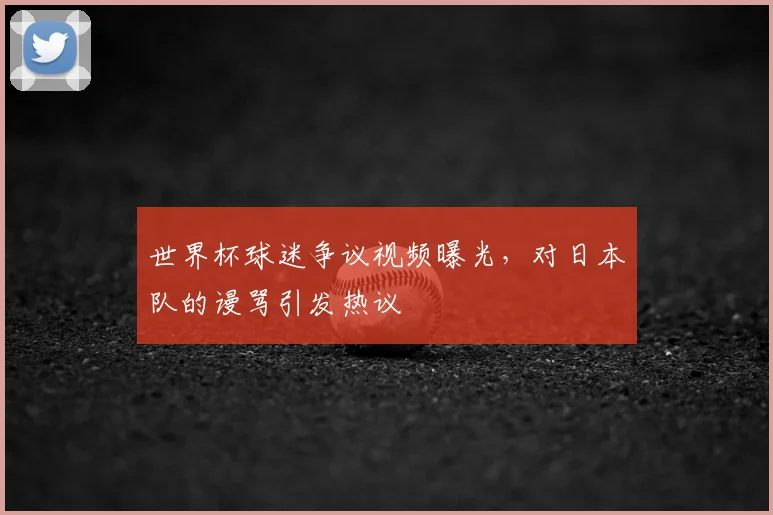 世界杯球迷争议视频曝光,对日本队的谩骂引发热议